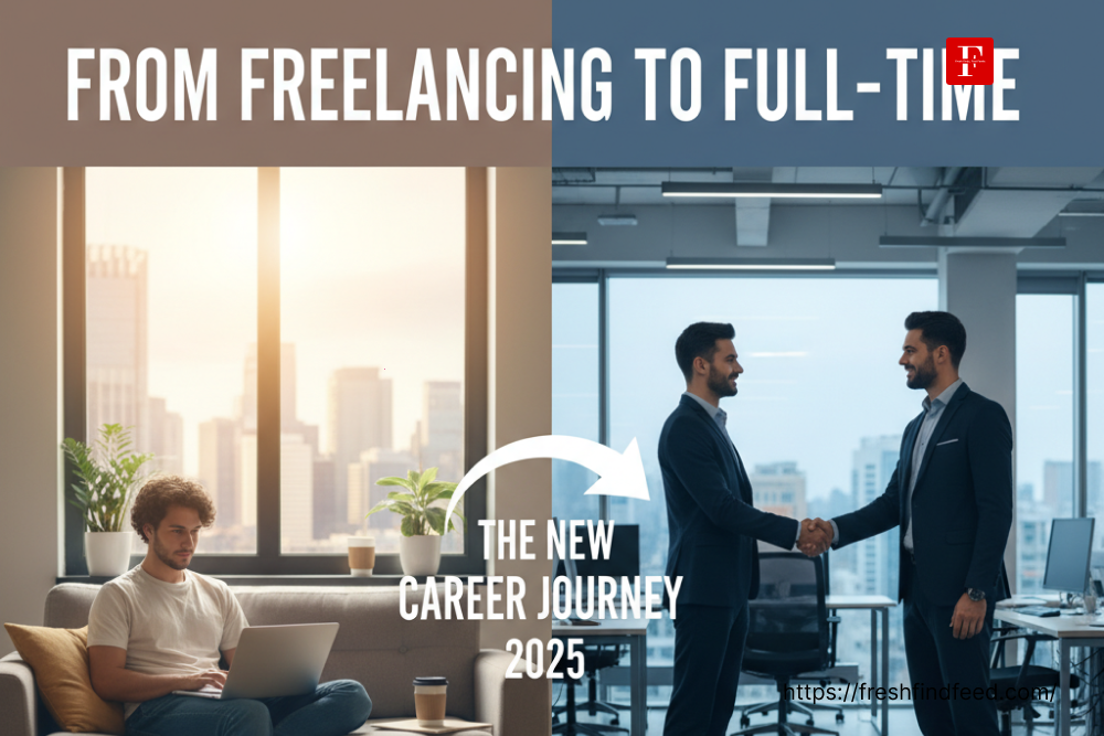 From Freelancing to Full-Time: The New Career Journey in 2025